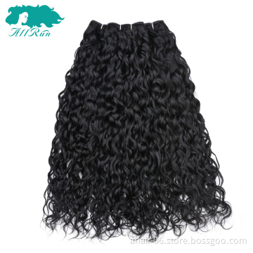 China wholesale raw human hair brazilian water wave